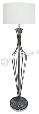 Estetyczna lampa stojąca biała Hugo Floor TS-120630F-BKWH