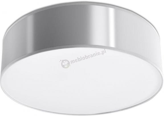 Elegancki srebrny plafon okrągły na sufit Arena SL.0122