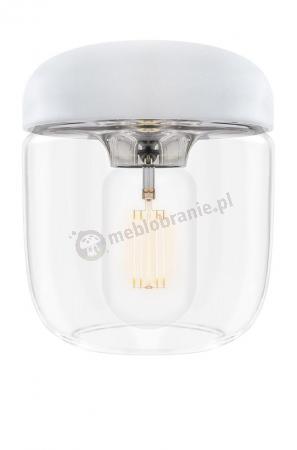Acorn White Stal Chrom lampa wisząca salon biały