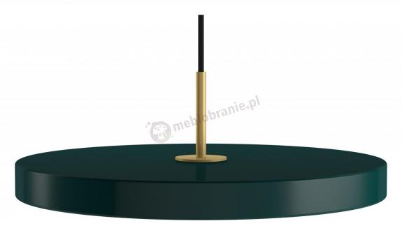Duża lampa wisząca Asteria Forest ciemna leśna zieleń