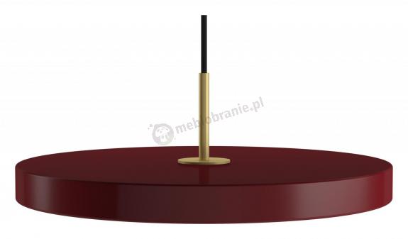 Lampa wisząca czerwona Asteria Ruby rubinowa czerwień