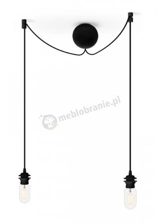 Zawiesie do lamp podwójne Cannonball Black Cluster 2