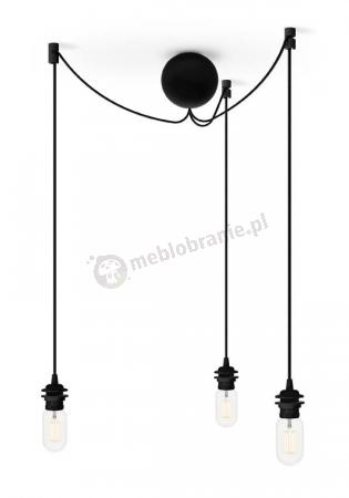 Zawiesie linkowe do lamp Cannonball Black Cluster 3