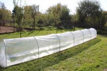 Niski foliak na warzywa ogrodowy Mini 10x0,8m