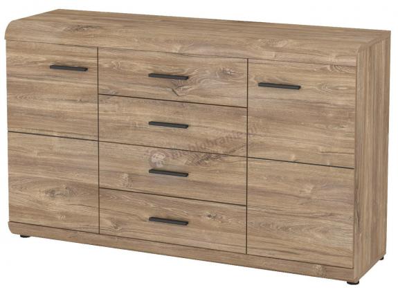 Link komoda z szufladami 140 Dąb Stirling