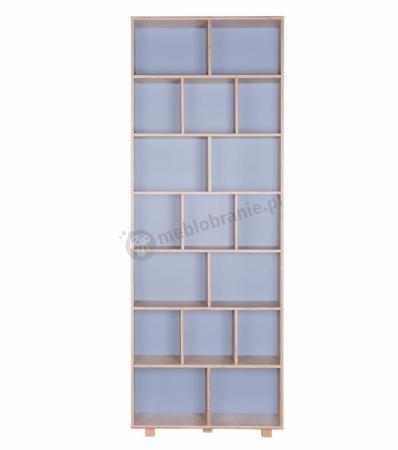 Regał 215x80 granatowy