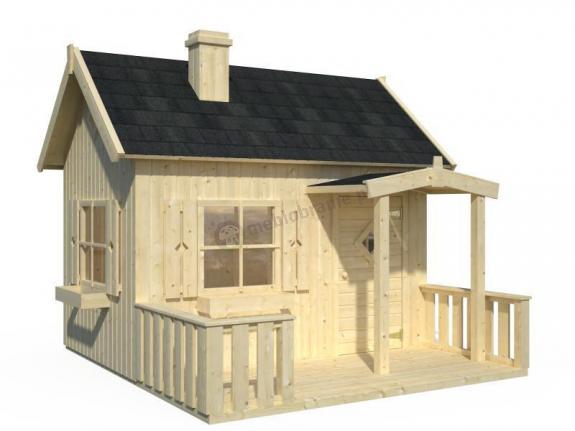 Dziecięcy domek ogrodowy drewniany Marysia 3,6m2