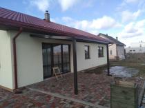 Pergola przyścienna z poliwęglanu na taras Regium 3x4