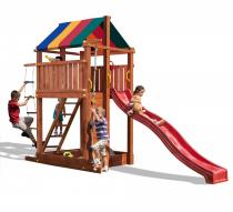 Plac zabaw do ogrodu ze zjeżdżalnią Fungoo Paradise