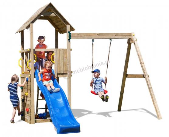 Drewniany plac zabaw dla dzieci do ogrodu Fungoo Carol 2