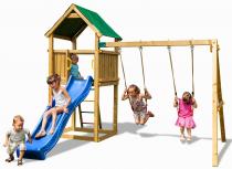 Plac zabaw do ogrodu z huśtawką Fungoo Funny 2