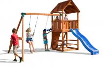 Plac zabaw do ogrodu Fungoo Joy Move + Step On & Free Time