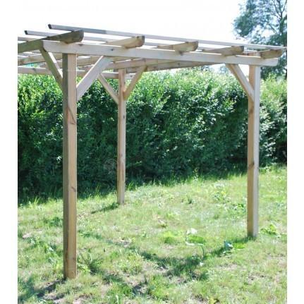 Pergola ogrodowa drewniana Henley 3x3m