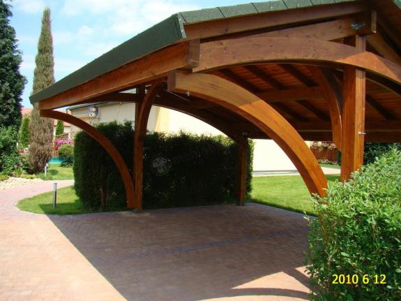 Zadaszenie garażu na 3 samochody Revelatio 8,5x6m