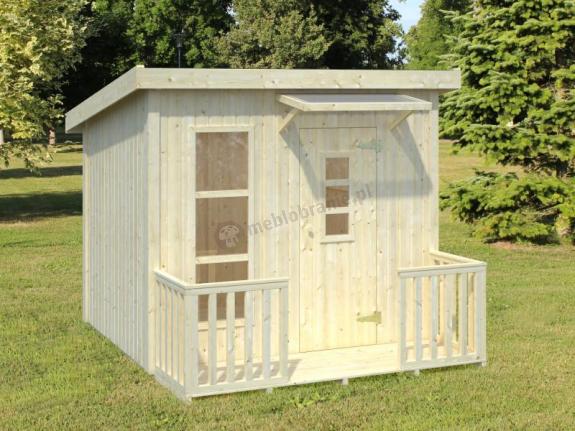 Drewniany domek dla dzieci Julia 199x223cm (3,1 m2)