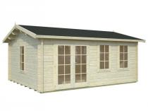 Drewniany domek ogrodowy Jarek C 5x4 (19,1 m2)