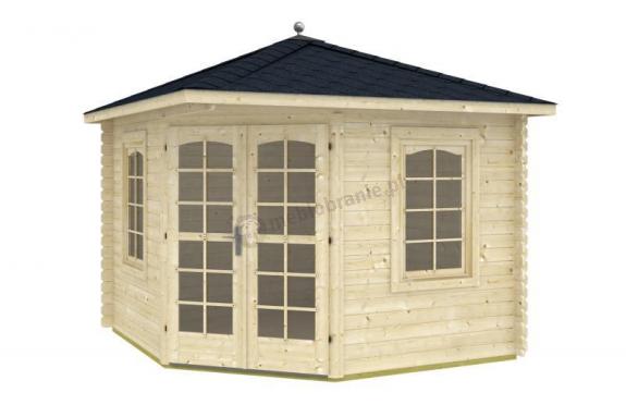 Domek drewniany ogrodowy Cyraneczka B 3x3 (7m2)