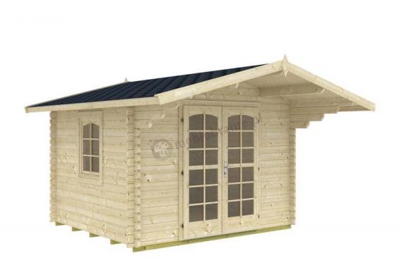 Letniskowy domek ogrodowy drewniany Kulik B 3x3 (8,5m2)
