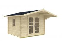 Letniskowy domek ogrodowy drewniany Kulik B 3x3 (8,5m2)