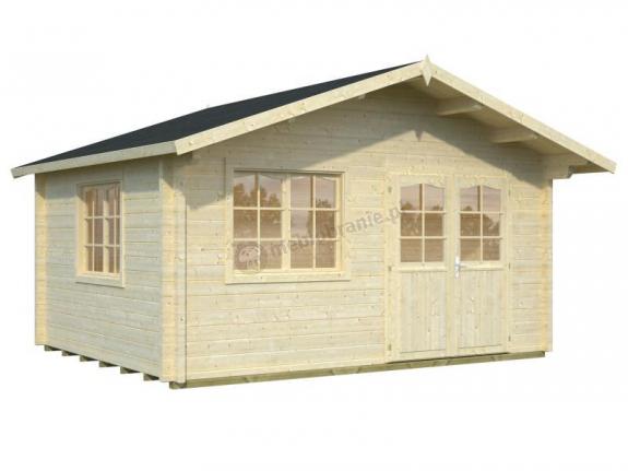 Domek z drewna letniskowy Eko 128 5x4 (15,3 m2)