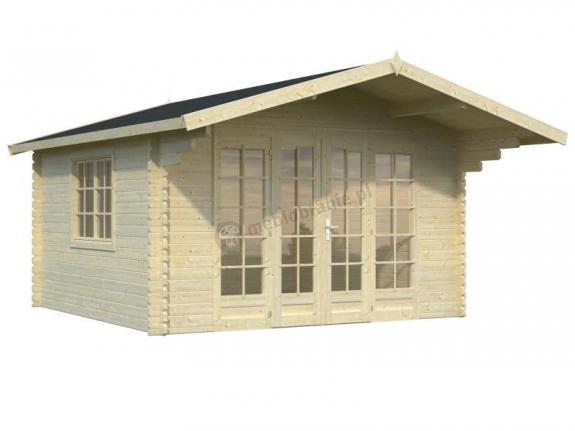 Domek drewniany na działkę ogrodniczą Eko 42 4x4 (12,4 m2)
