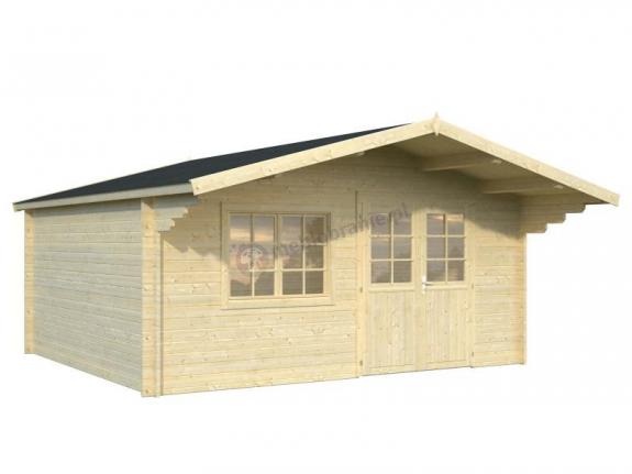Domek z drewna na działkę Marcin C 5x4,5 (19,7 m2)