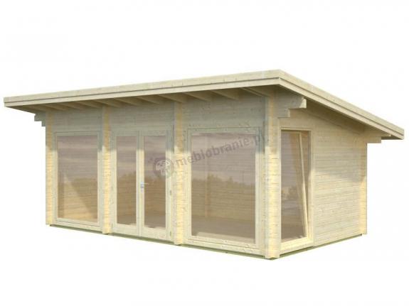 Letniskowy domek ogrodowy Patryk A 6,5x3,5 (19,7 m2)