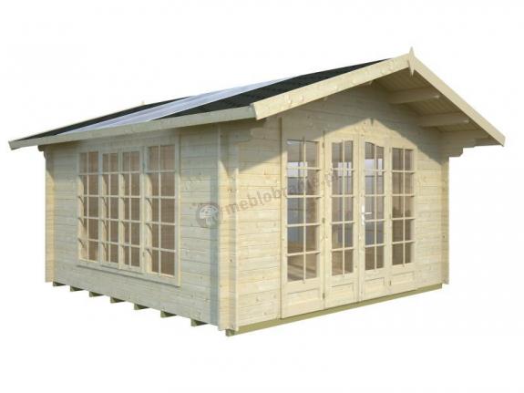 Domek na działkę rekreacyjną Kuba A 4x4 (13,9 m2)