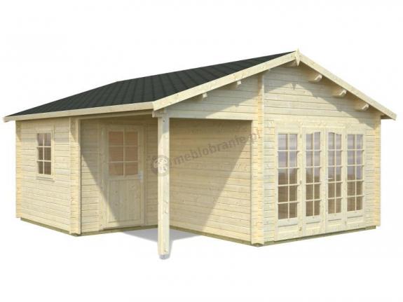 Letniskowy domek na działkę Kuba C 5x6 (21,9 m2)