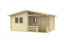 Domek letniskowy z gankiem Rybaczek 6x4 (21,3m2)