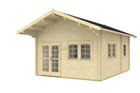 Wygodny domek na działkę rekreacyjną Sokół 4,5x6 (22,8m2)