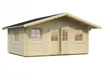 Domek z drewna na działkę Grzegorz B 5x4 (18,6 m2)