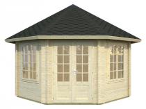 Altana ogrodowa z drewna Anna B Ø421 (14,1 m2)