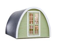 Drewniany dom na działkę rekreacyjną BECZKA dł. 4,8m