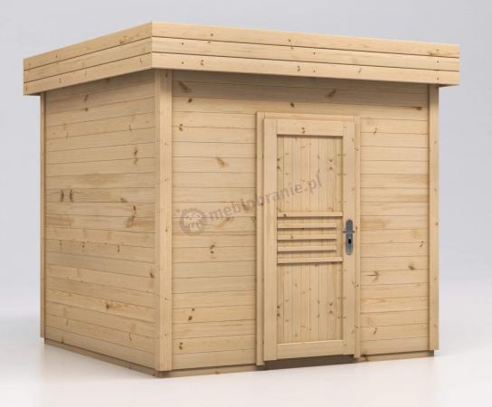 Domek z drewna letniskowy na działkę Malwa