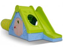 Domek ogrodowy dla dzieci ze zjeżdżalnią Funtivity Playhouse Keter
