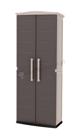 Szafa ogrodowa Boston Tall Utility Shed beżowy-brązowy