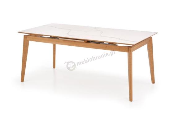 Rozkładany stół z białym blatem Montreal Halmar 180-220cm