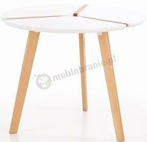 Mały stolik do kuchni z białym blatem Express Halmar 90cm