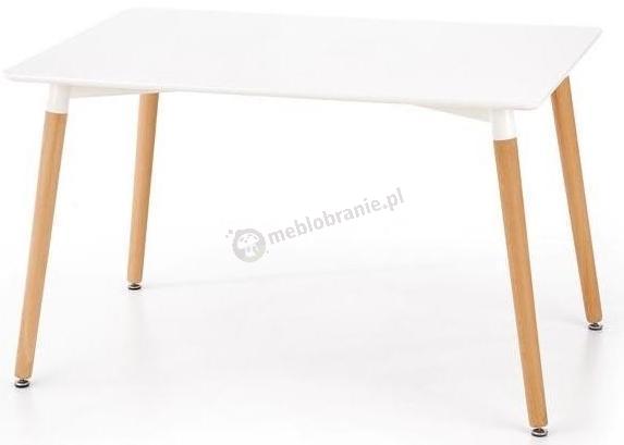 Biały stół do kuchni 120cm Socrates Halmar