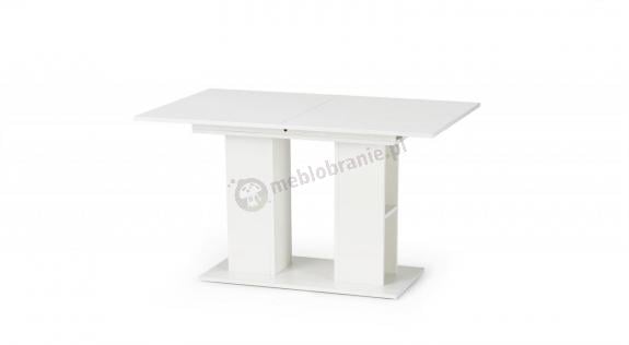 Biały stół Kornel z dodatkowym blatem 130-170cm Halmar