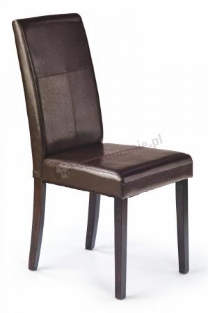 Stylowe krzesło do jadalni Kerry Bis Halmar wenge