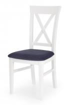 Białe stylowe krzesło do jadalni Bergamo Halmar