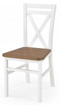 Białe krzesło do kuchni Dariusz 2 Halmar