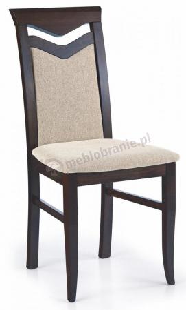 Wygodne krzesło do jadalni Citrone Halmar wenge