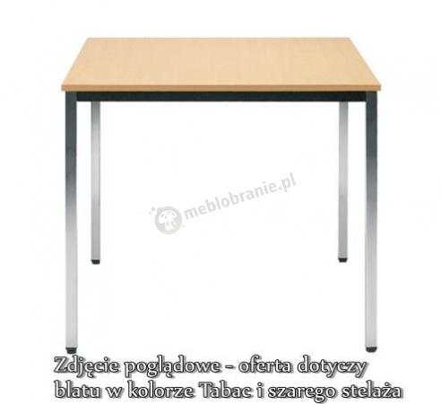 Stół konferencyjny SIMPLE 80x80 tabac