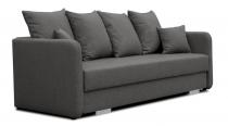 Szara rozkładana sofa do salonu Ivet