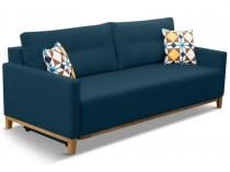 Rozkładana sofa dwuosobowa petrol Ariel