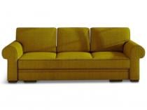 Rozkładana sofa w kolorze musztardowym Bukiet
