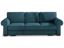Trzyosobowa sofa w kolorze petrol Bukiet funkcja spania